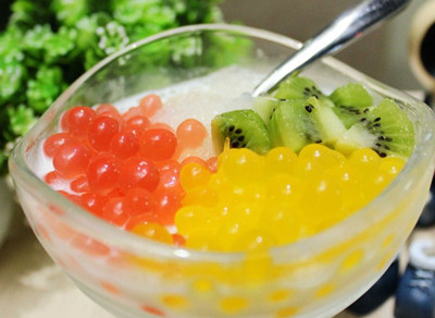 popping boba desserts drinks kind topping ice