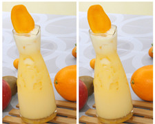 Excellent Mango juice yogurt