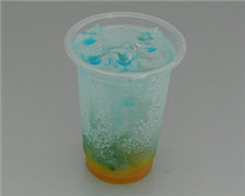 Bubble tea drinks-Mango Aloe Soda 2015 New Arrival