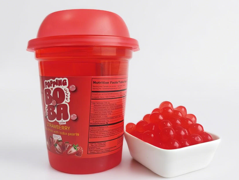 Ready To Drink Popping Boba Drink, Boba Juice Drink